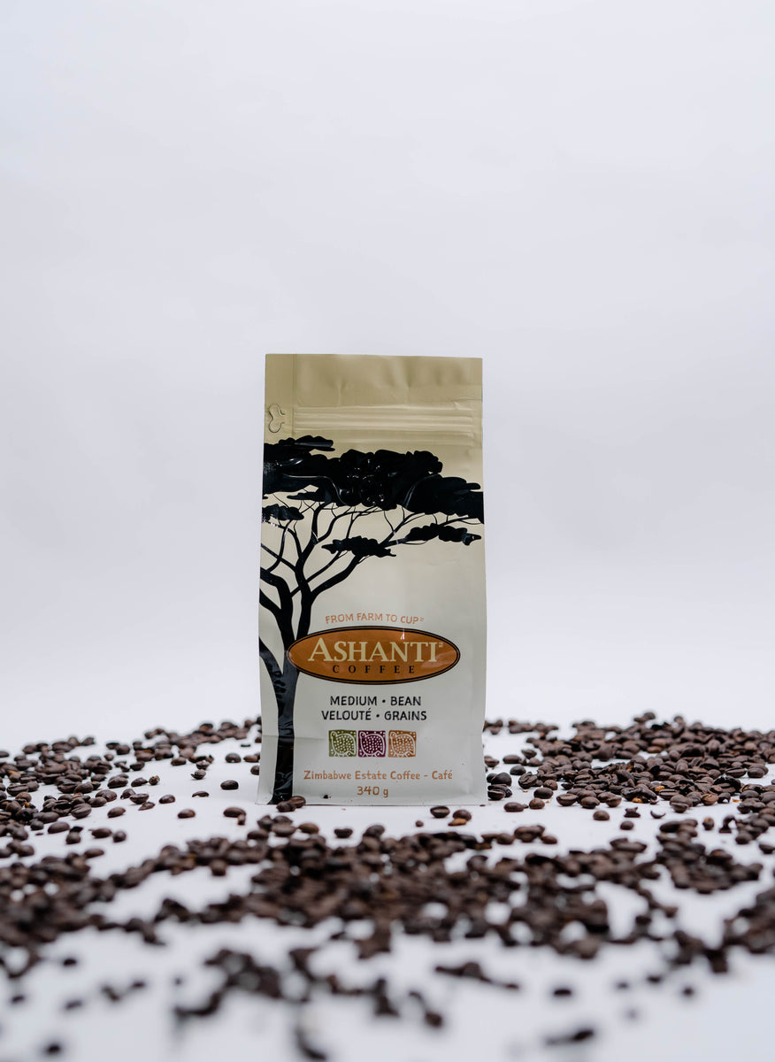 ASHANTI❗️ Medium Roast African Whole Bean Coffee 340gr – Ashanti Coffee Roasters