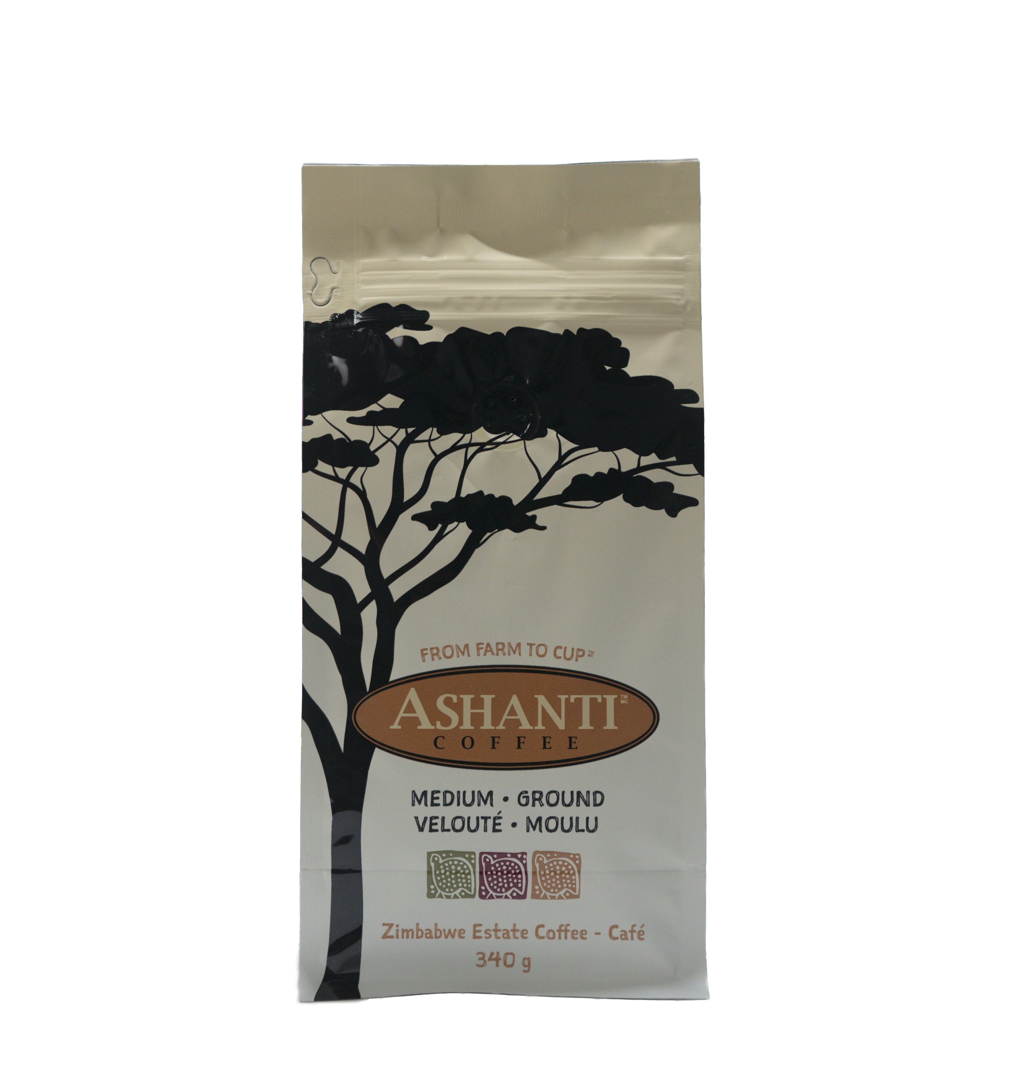 ASHANTI❗️ DECAF - Medium Roast African Ground Coffee 340gr – Ashanti Coffee